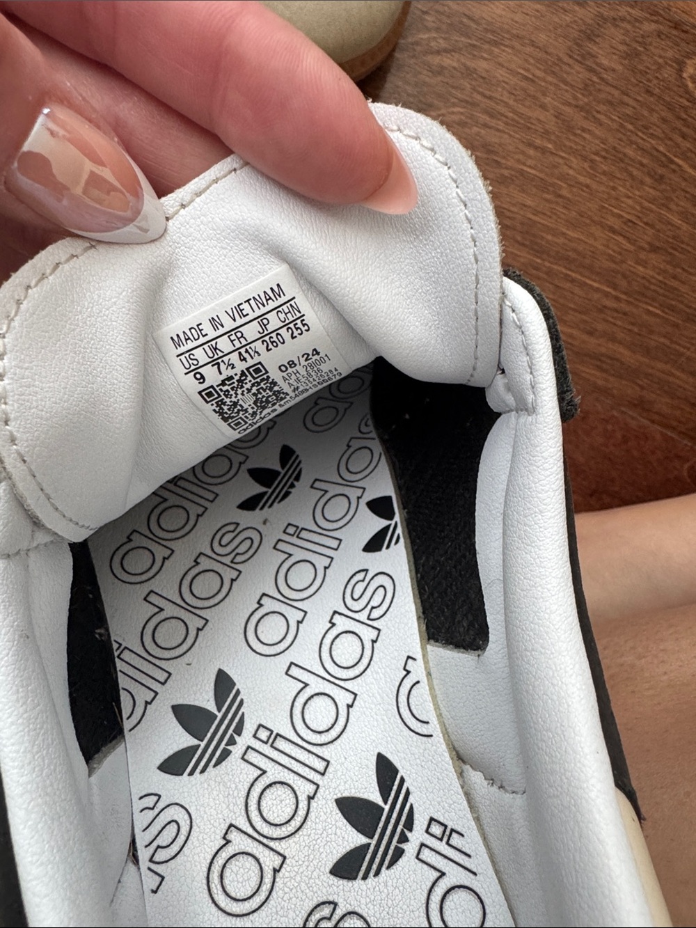 Sambas Adidas cream and black - Picture 3 of 4